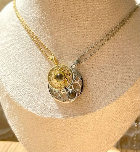 Collar Para Pareja Sol y Luna